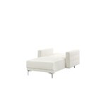White chaise longue aberdeen intact