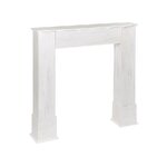 Белый каминный консольный столик не поврежден