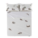 Light cotton sheet light (happy friday) intact