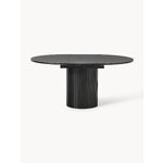Black Extendable Dining Table (Filo) 120/160x120