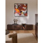 Dark brown TV stand (larsen)