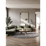 Patterned Round Carpet Barber (Louis de Poortere)D=140