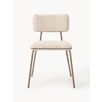 Beige Upholstered Chair (Nilda)