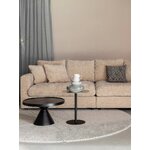 Black round coffee table floss (zuiver) intact