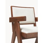 Brown Solid Wood Armchair (Sissi)