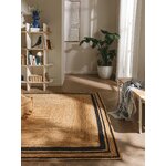 Brown Jute Rug Jutta (Benuta)200x300