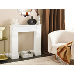 Design white fireplace frame (velim)
