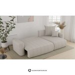 Коричневый угловой диван-кровать (Денвер L) комфорт