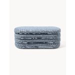Grey Blue Upholstered Bench (Alto)