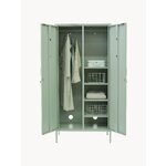 Light green metal cabinet the twinny (mustard made)