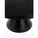 Black round coffee table floss (zuiver) intact