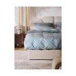 Blue Cotton Duvet Cover (Elsie)240x260