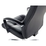 Artificial leather black office chair (winner)