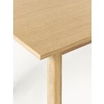 Light brown extendable dining table (calla) 90x120-160 whole