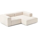 White Modular Corner Sofa (Lennon)