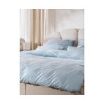 Blue Cotton Duvet Cover (Elsie)240x260