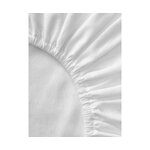 Light Grey Cotton Elasticated Linen (Biba) 90x200