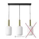 White-Gold Pendant Lamp (Candela)