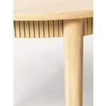 Light brown extendable dining table (Calary) 180/230x92