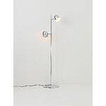 Sudraba grīdas lampa (almo) (veselā, vesela)