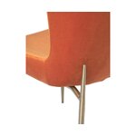 Orange Velvet Chair (Tess)