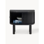 Black Design Nightstand (Calary)