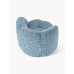 Blue Buklee Armchair (Fleur)