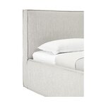 Light gray single bed (Dream) 90x200