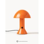 Orange Small Table Lamp Elmetto (Martinelli Luce)