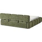 Зеленая дизайнерская кровать (тайла)200х200