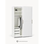 Valge Modulaarne Riidekapp (Charlotte)