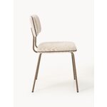 Beige Upholstered Chair (Nilda)