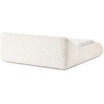 Light Beige Upholstered Bed (Sofia) 180x200