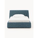 Blue Upholstered Bed 120x200