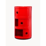 Punane Disain Öökapp Componibili (Kartell)
