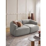 Grey Sofa Corner Module (Sofia)