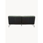 Žalioji aksominė miegamoji sofa