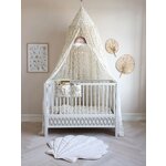 White solid wood baby bed harlequin (cam cam copenhagen) intact