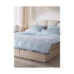 Blue Cotton Duvet Cover (Elsie)240x260