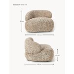 Beige armchair (alba)