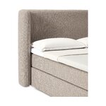 Кровать Continental серого цвета (Perla) 160x200