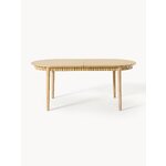 Light brown extendable dining table (Calary) 180/230x92