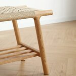 Šviesus medinis suolas Zuma