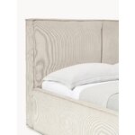 Light Beige Upholstered Bed (Dream) 140x200